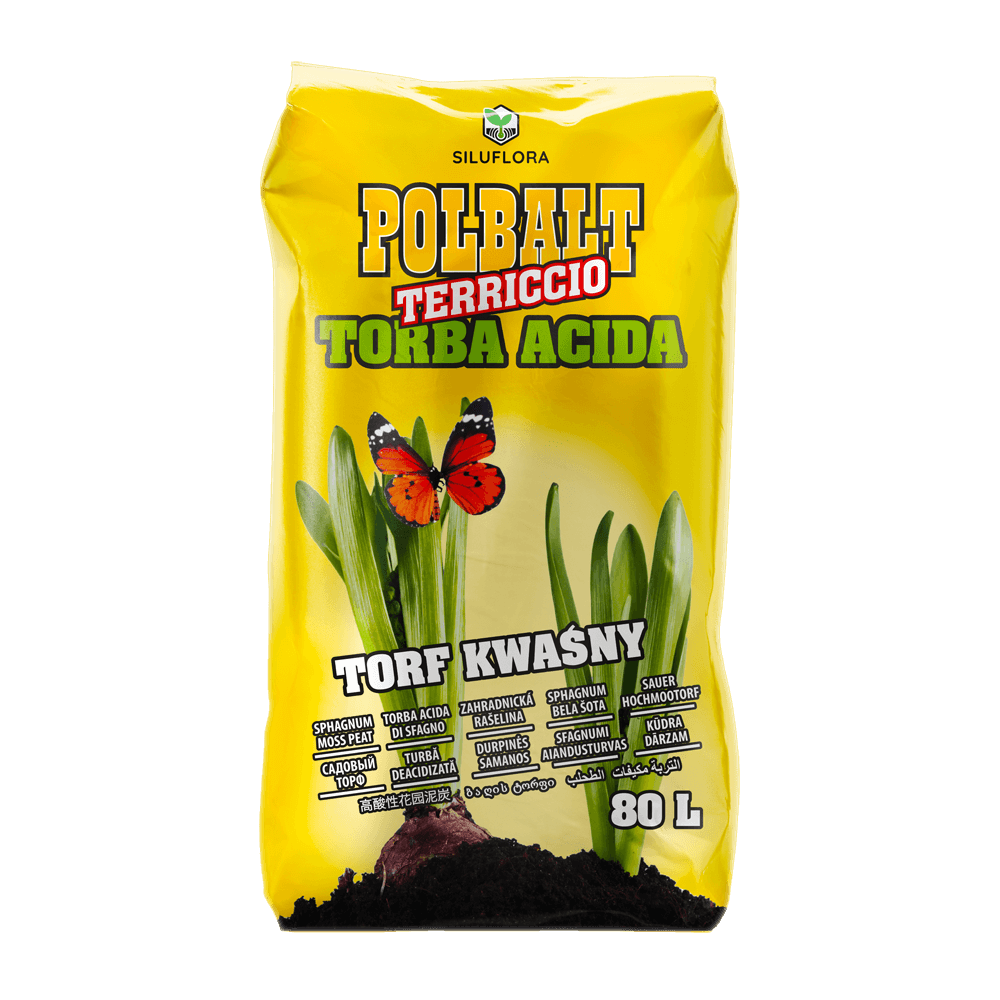 Torf kwaśny POLBALT – naturalny składnik do poprawy gleby i produkcji podłoży