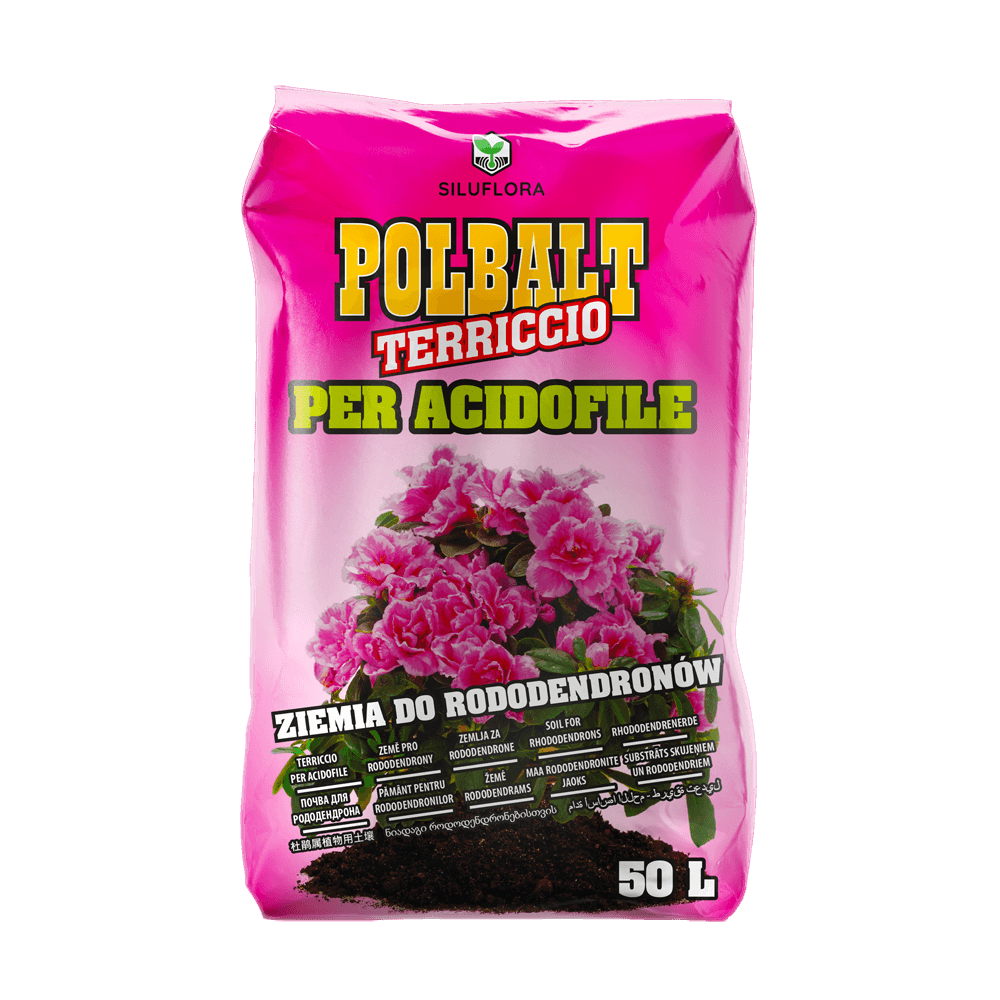Ziemia do rododendronów POLBALT – podłoże dla roślin kwaśnolubnych