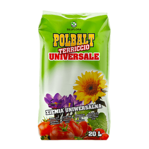 Uniwersalne podłoże torfowe marki POLBALT