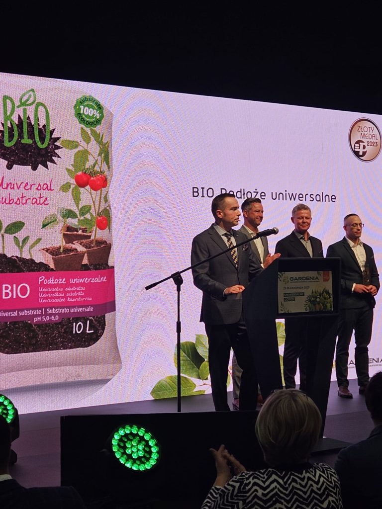 Złoty Medal MTP 2023 dla BIO&VEGAN Podłoża Uniwersalnego!