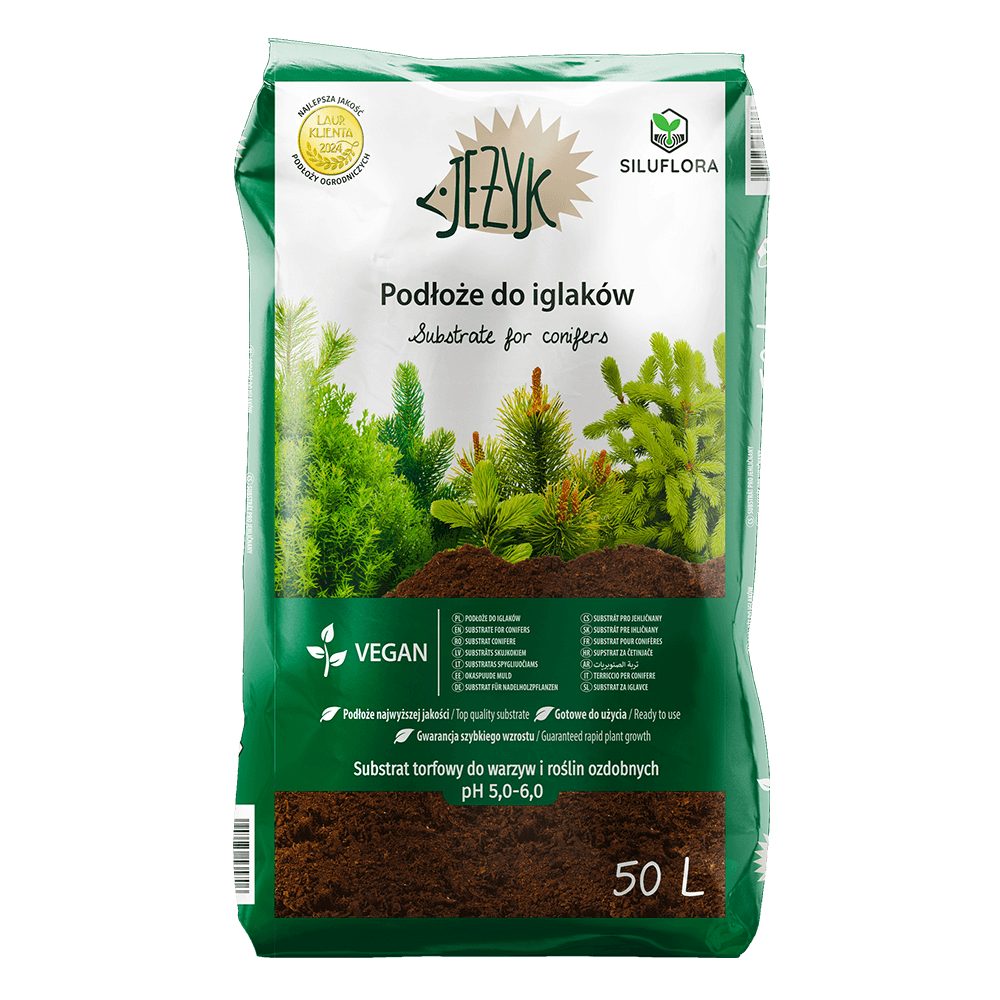 Limba - substratul pentru conifere